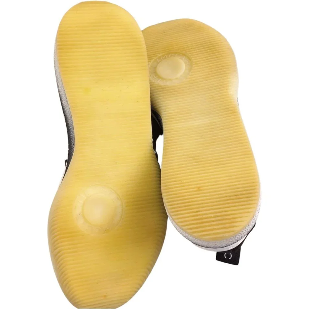 STELLA MCCARTNEY Loop Sock Sneakers Black & White Size 37 / US 7 - Picture 5 of 9